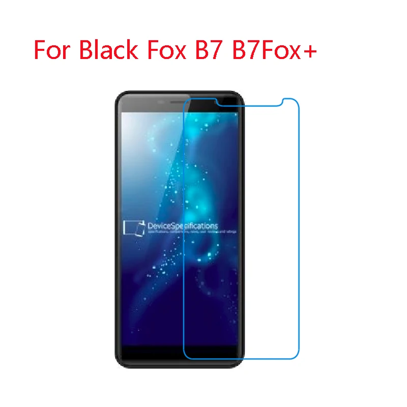 

(3-Pack) 9H flexible glass screen protector For Black Fox B7 B7Fox+,B6 ,B4 mini NFC