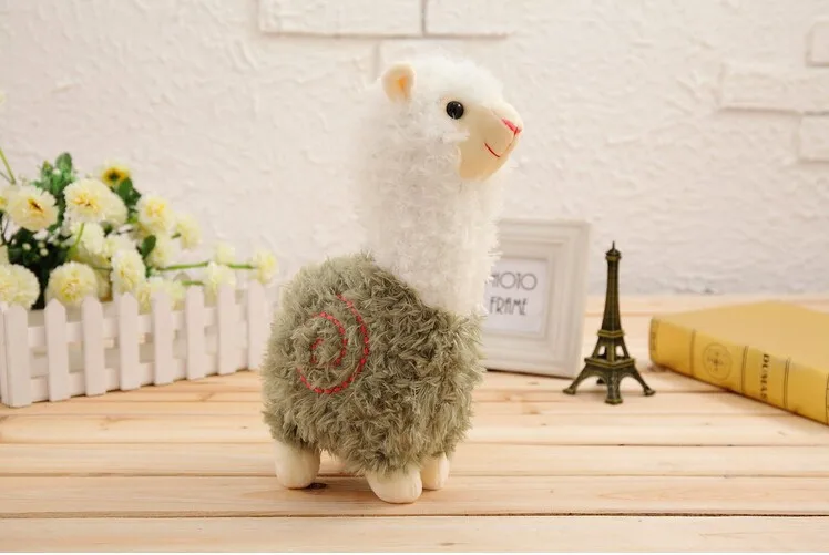 Каваи Радуга Альпака плюшевые куклы игрушки милый лама Alpacasso мягкие игрушки японский альпака мягкие животные куклы дети подарок