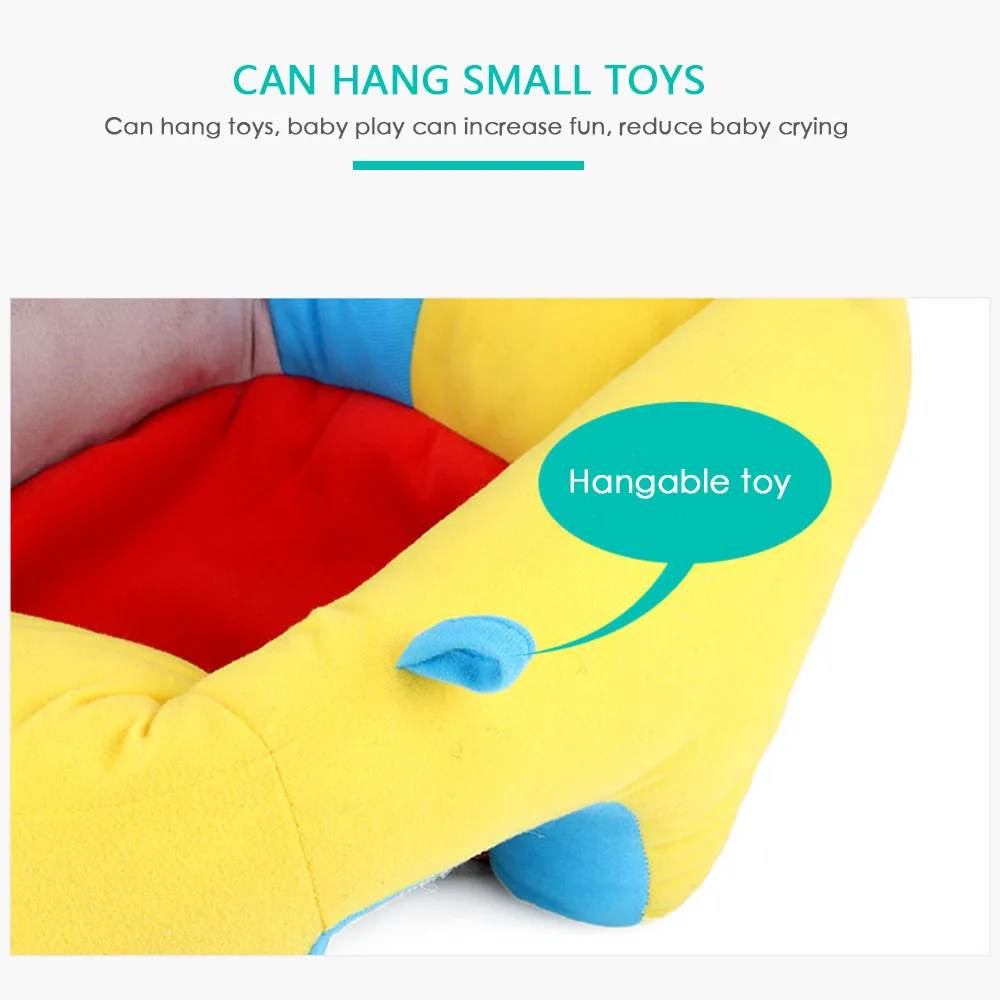 Assento do Bebê Cadeira de Alimentação Portátil de Pelúcia para Crianças Brinquedo do Bebê Brinquedo de Pelúcia para Crianças Infantil Aprendizagem Sentado Assento Sofá Cadeira 8 High Quality Mamãe e Bebê