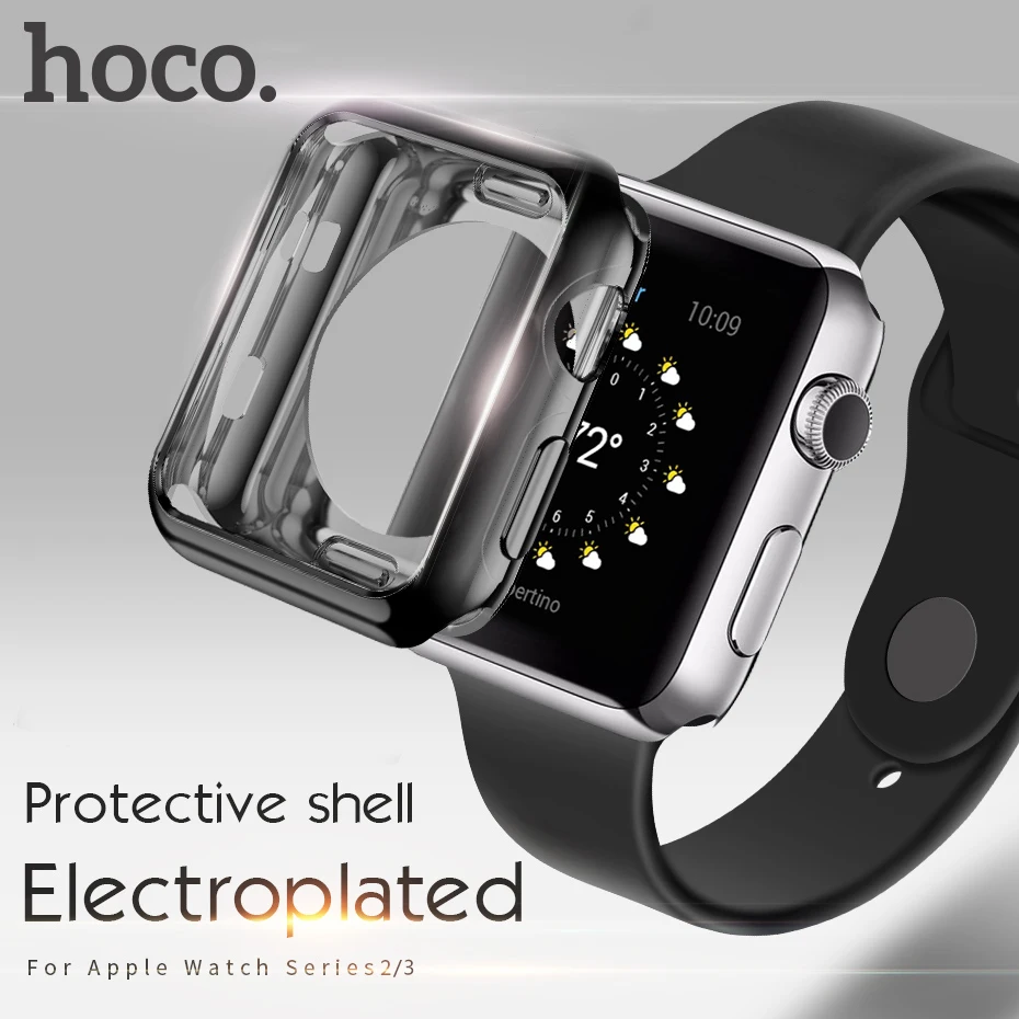 Беспроводное зарядное устройство HOCO крышка для Apple Watch серии 2/3 чехол из мягкого