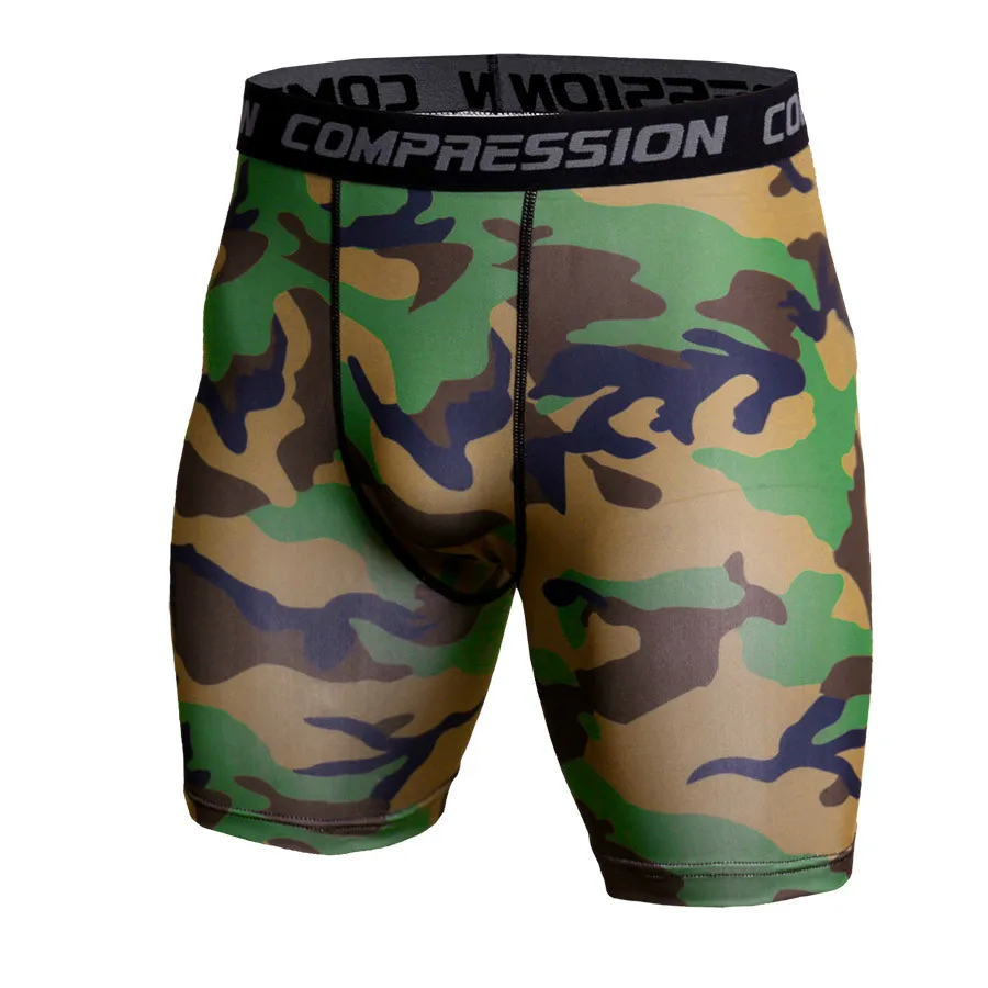 

Mens Running Shorts Camouflage Bermuda Shorts Men Compression Shorts Fitness Tights Bodybuilding Short Leggings Gym Sportswear