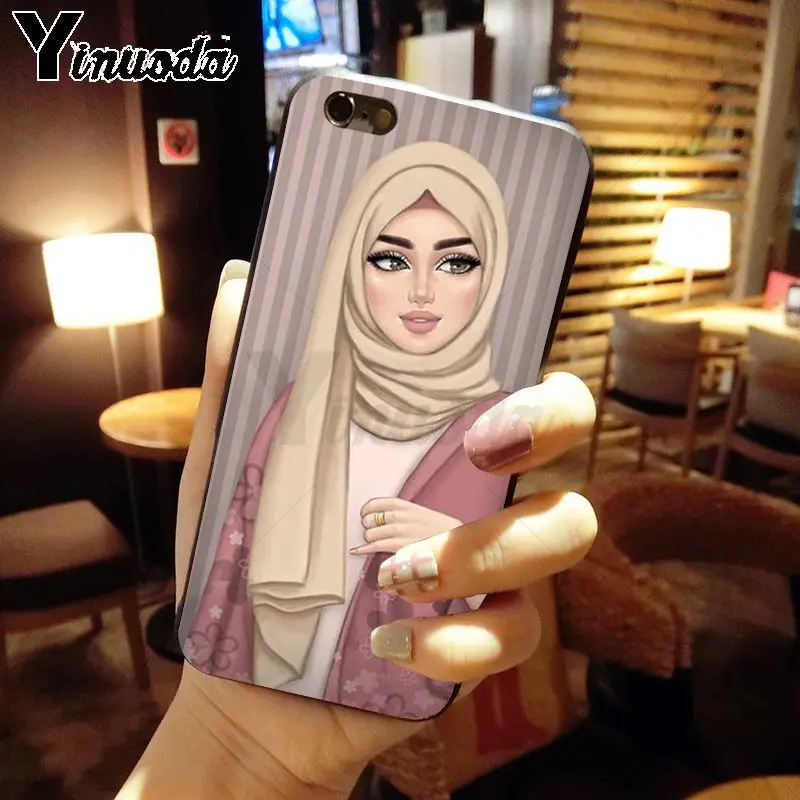 Muslim islamic gril eyes