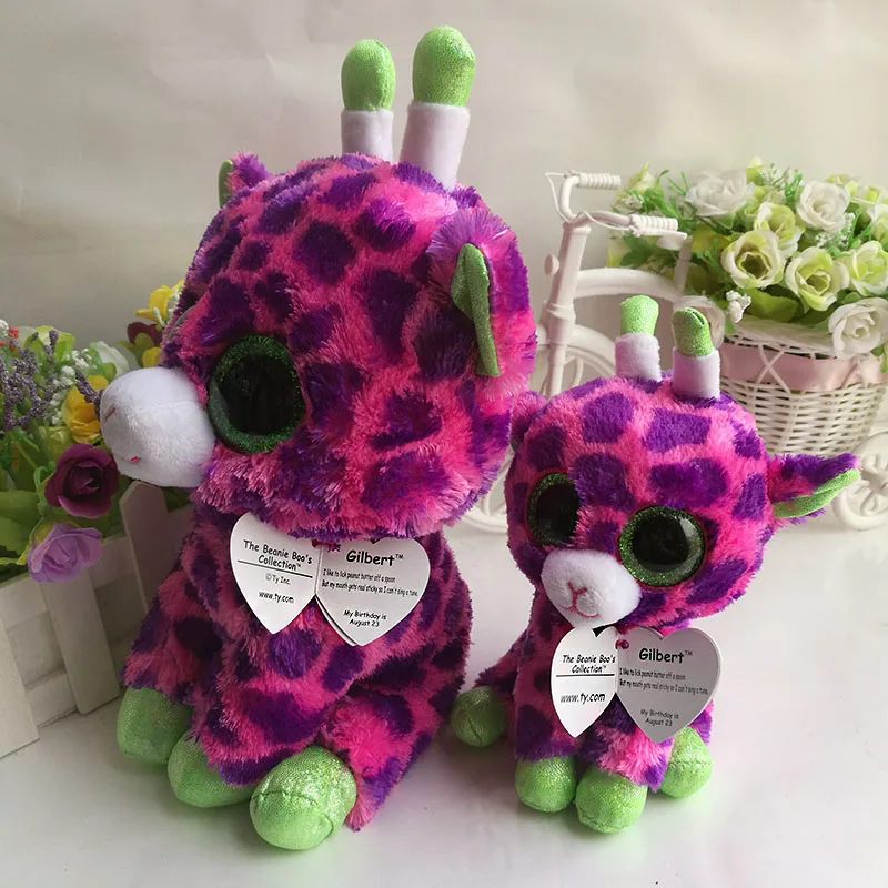 gilbert giraffe beanie boo