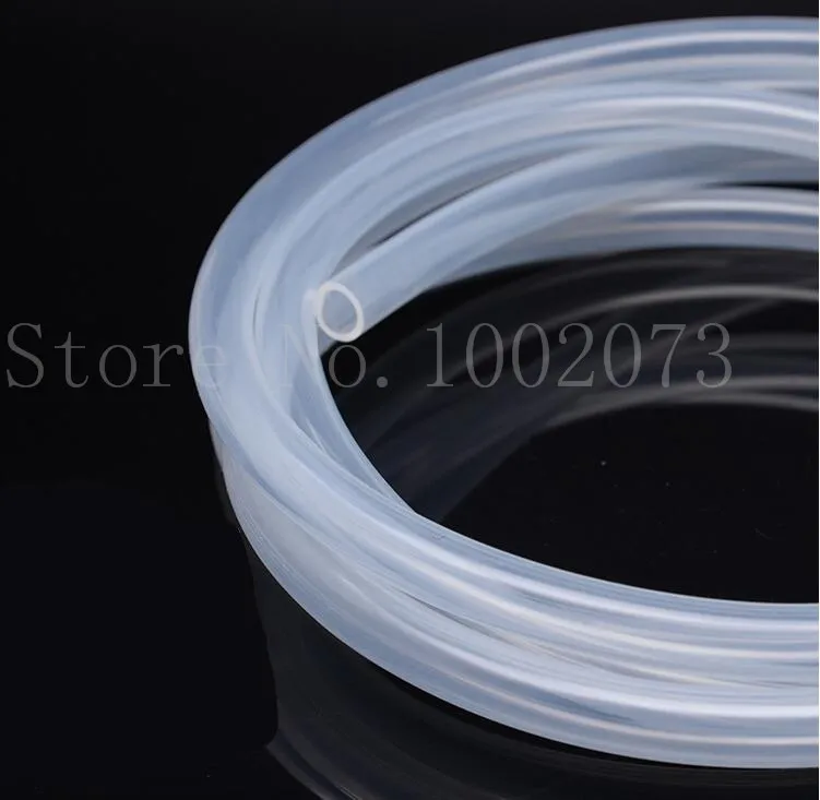 1 Meter 8MM ID x 12MM OD Food Grade Silicone Wine Beer Line Tube Hose Flex Translucent Homebrew Keg Tap Tubing Liquid Fitting (6)