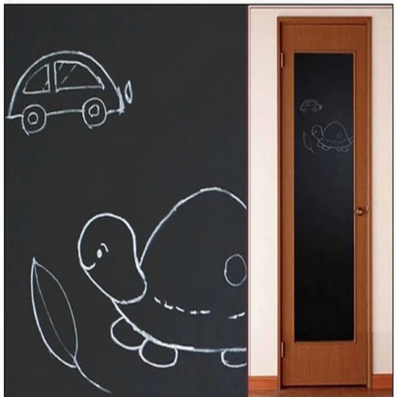 2018 Wall Sticker For Kids Rooms Black Blackboard Decal Vinyl