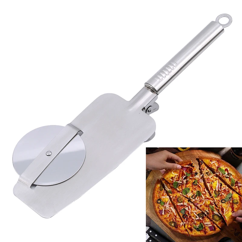 Popular Multi function Stainless Steel Three in one Round Pizza Knife