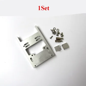 

1Set Metal Fixed Mount Upgrade Modify Servo Warehouse with Screws for RC Model Car Spare Part WPL Military Truck Universal