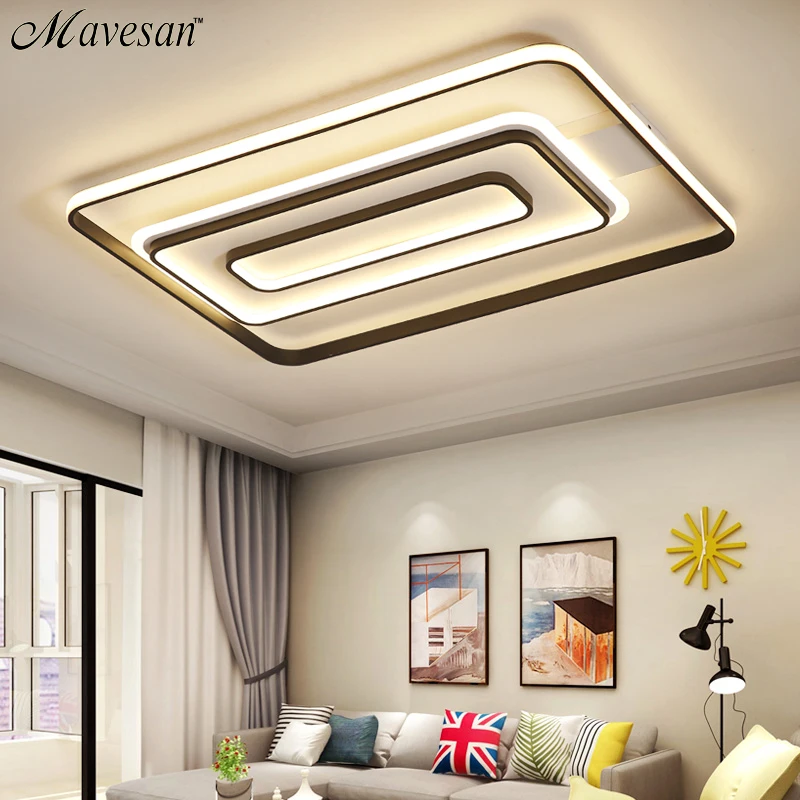 

Fashion Modern Larger Ceiling LED Chandelier Lights For Living Room Bedroom Home Decor Indoor Lighting Lamps Kitchen Fixtures