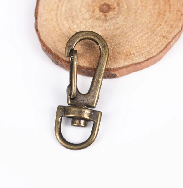 37*14mm Antique Bronze Metal Trigger Snap Lobster Claws Swivel Hardware