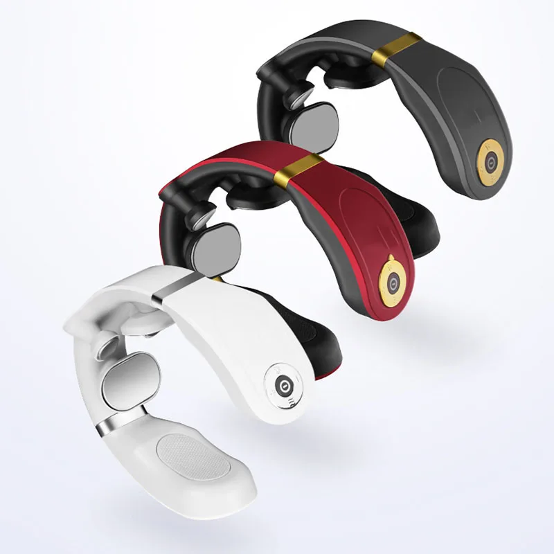 US $120.34 Electric Neck Massager Home Office Car MultiFunction Smart Remote Portable Control Cervical Neck Guard