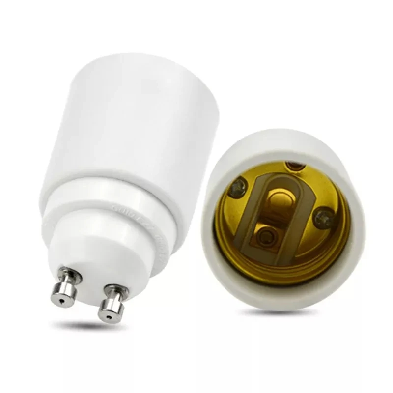 

AC110-250V GU10 to E27 Bulb Base Lamp Holder Converters Socket Adapter Universal Light Converter Socket Change