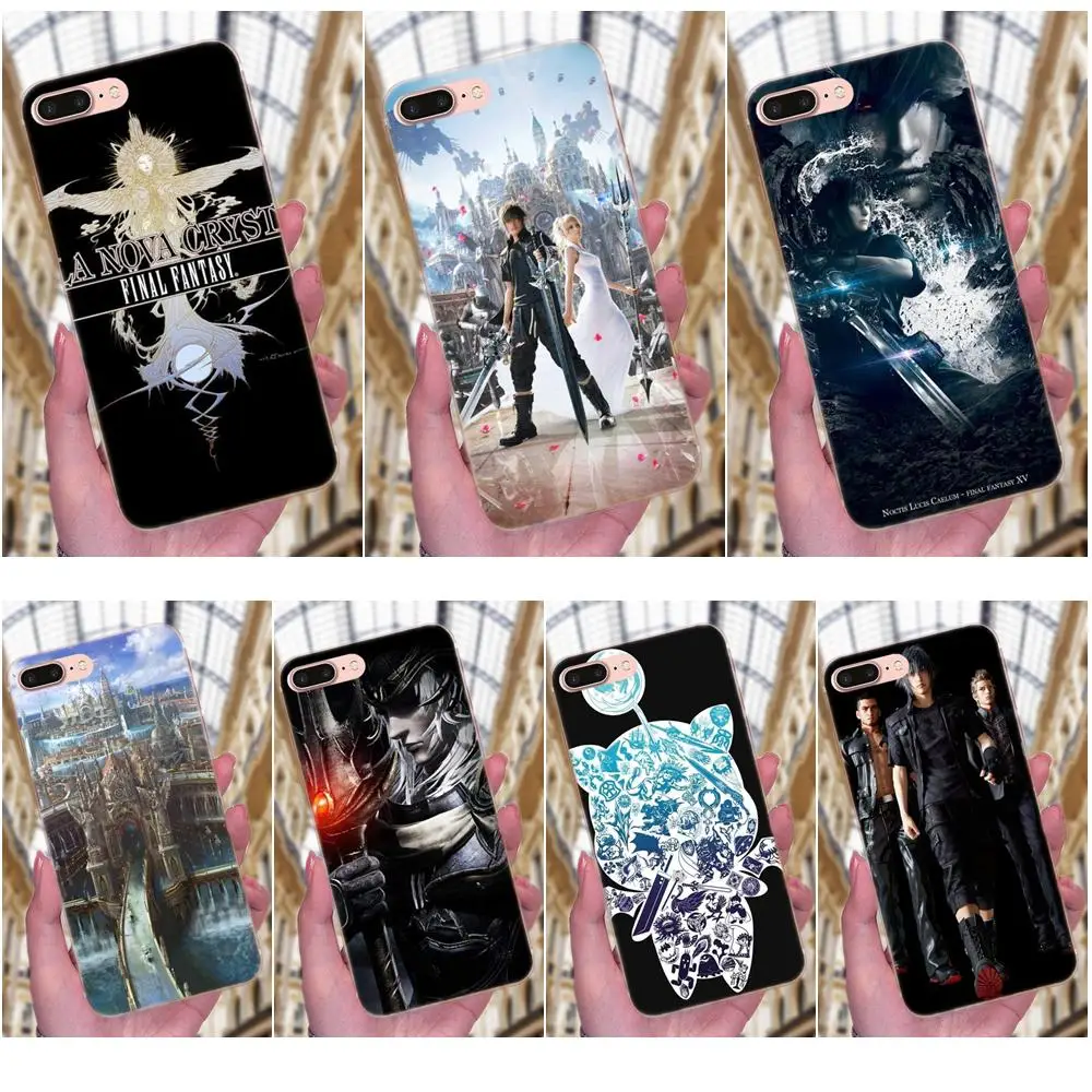 Финальная фантазия Xv Ffxv привлекательный для Sony Xperia Z Z1 Z2 Z3 Z4 Z5 compact Mini M2 M4 M5 T3 E3 E5 XA XA1