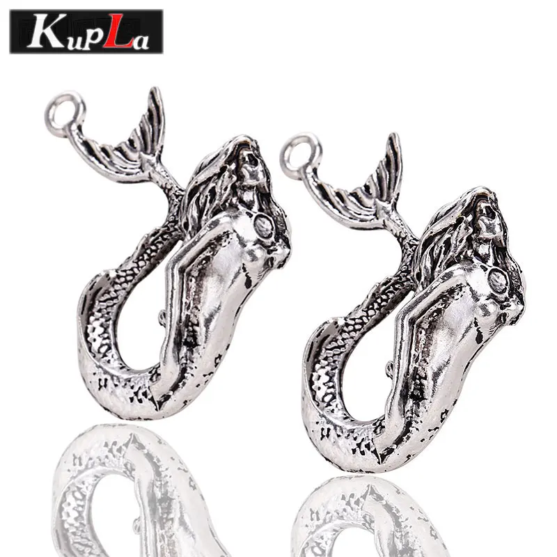 Kupla Beautiful Mermaid Charms 5 Color DIY Handmade Charms Mermaid