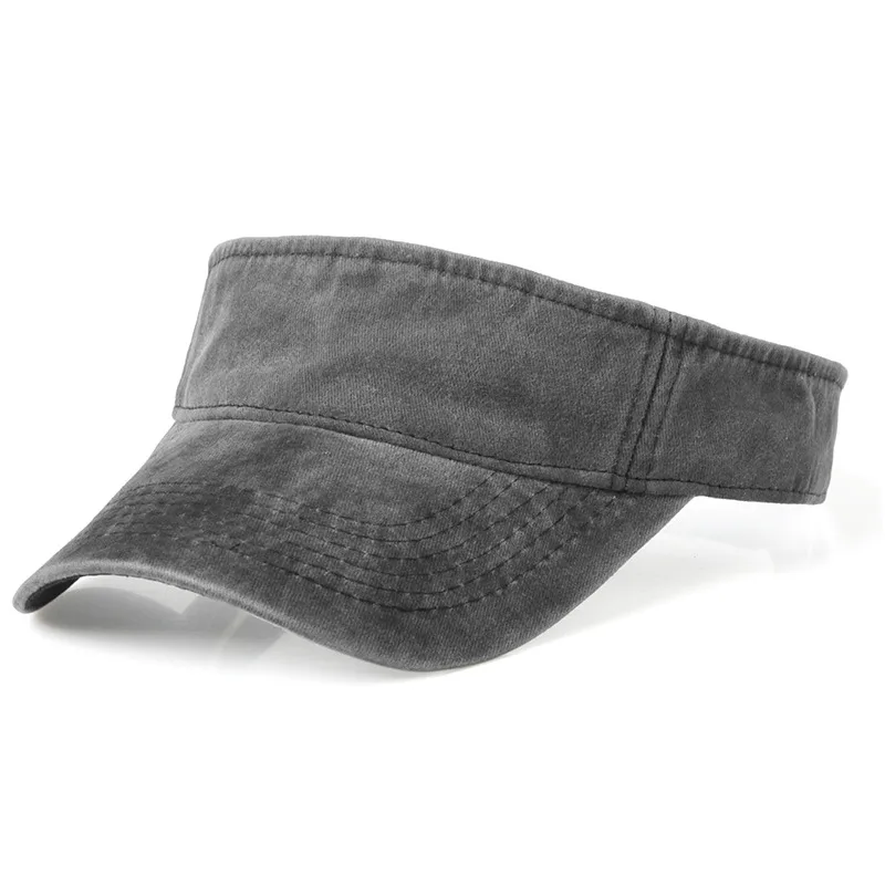 

Unisex Empty Top Visor Cap Women Sunscreen Hats Man Cotton Snapback Cap Adjustable For Running Tennis Golf hats