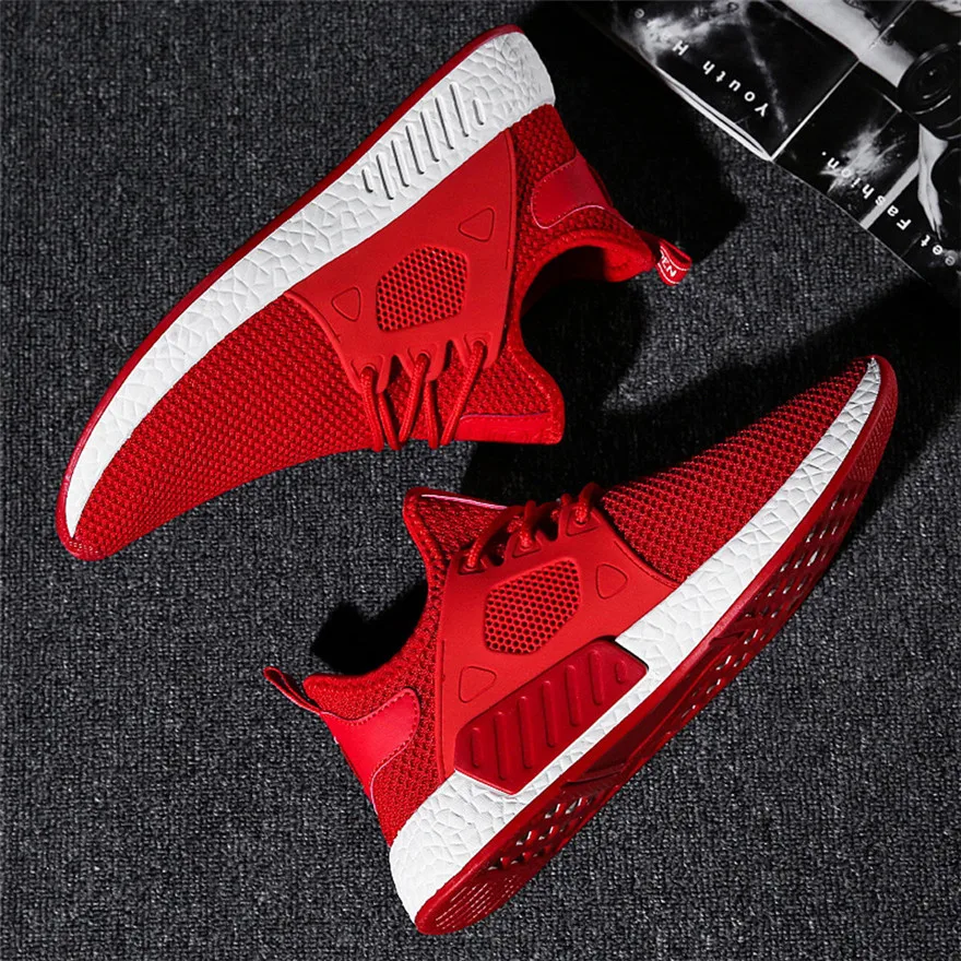 Mode Croix Style Jeunes Un Solide Black red Sagacemen Fly 15 Chaussures À Tricoter Casual Tied Mai gray Faire Devrait Ligne Gym Geste gxdwqpwa