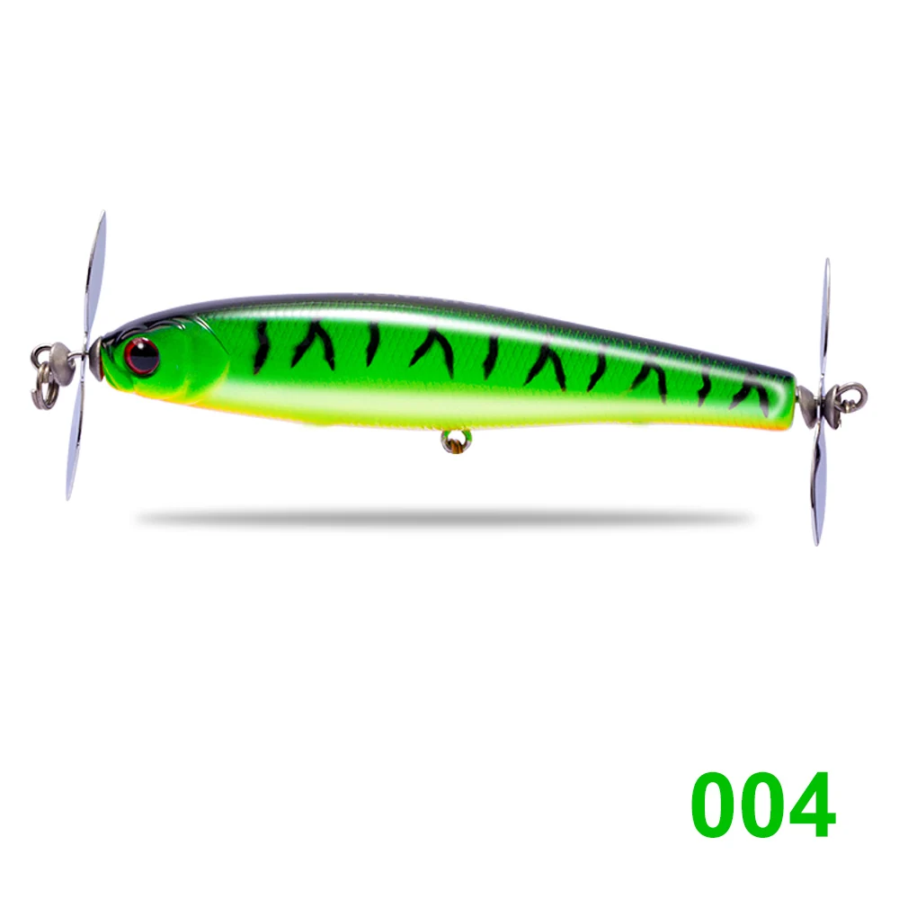 Hunthouse приманка для рыбалки карандаш 90 мм 14 г тонущие воблеры реквизит пропеллер искусственная приманка жесткая для морской рыбалки - Цвет: 004