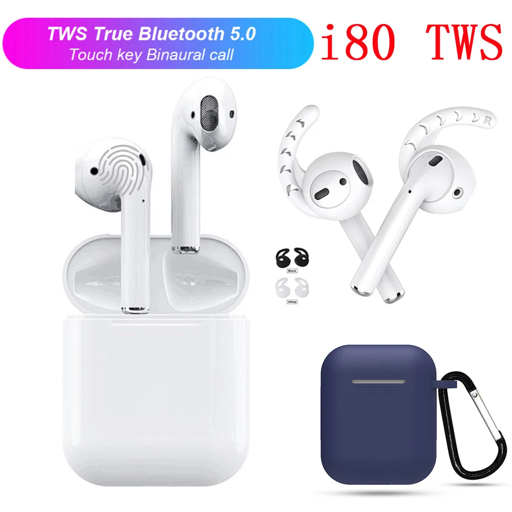 

New Air i80TWS 1:1 i80tws pop up PK w1 chip Bluetooth ear Earbuds Wireless LKTE9 Earphone PK i10 i20 i30 tws i13 i14 i15 i16 tws