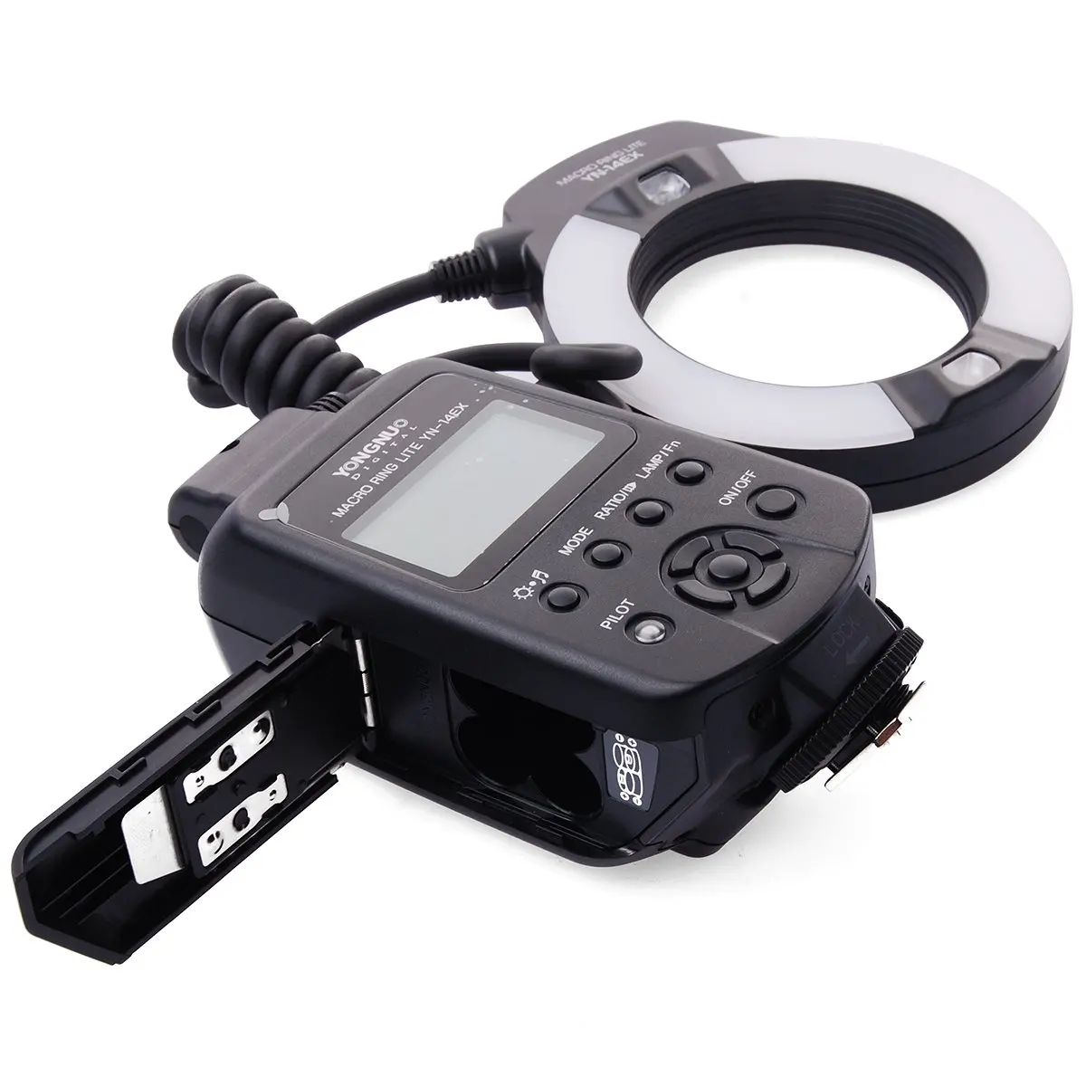 

Wholesale Yongnuo YN-14EX Macro Ring TTL Flash Light + Adapter for Canon DSLR 6D 7D LF464