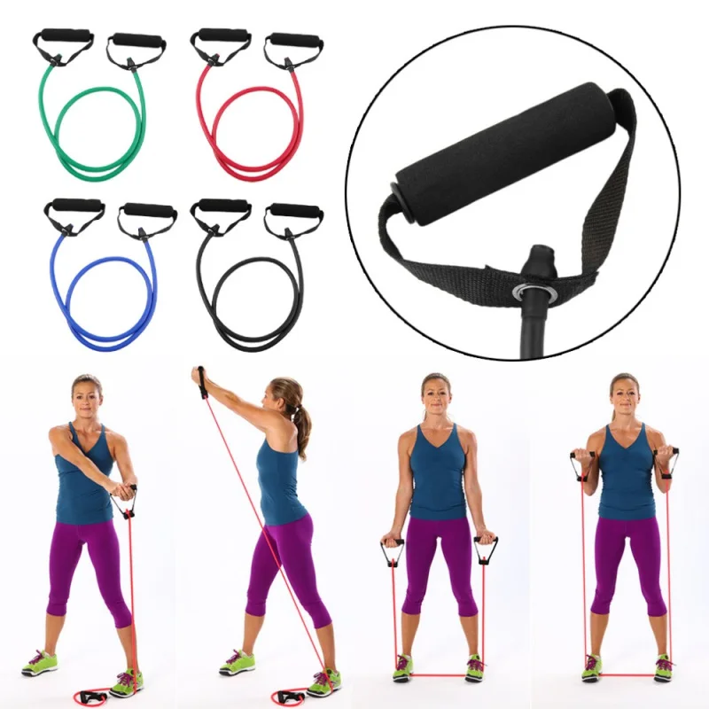 Resistance Bands Exercise Sports Loop Fitness Home GymWorkout Yoga Latex UK 