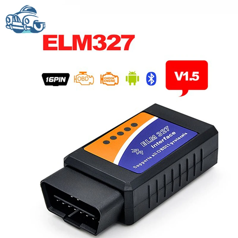 V1.5 ELM327 Bluetooth OBDII/OBD2 Авто Код Сканер ELM 327 Поддерживает Все OBD-II Модели |