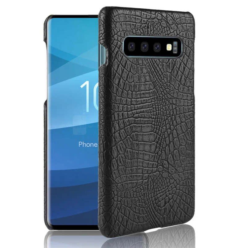 Чехол S10 Винтажный чехол из крокодиловой кожи для Samsung Galaxy Lite J4 Core жесткая задняя