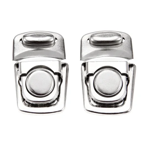 

2Pcs Antique Silver Color Lock Metal Jewelry Chest Gift Box Suitcase Case Buckles Hasp Latch Catch Clasp Furniture Hardware