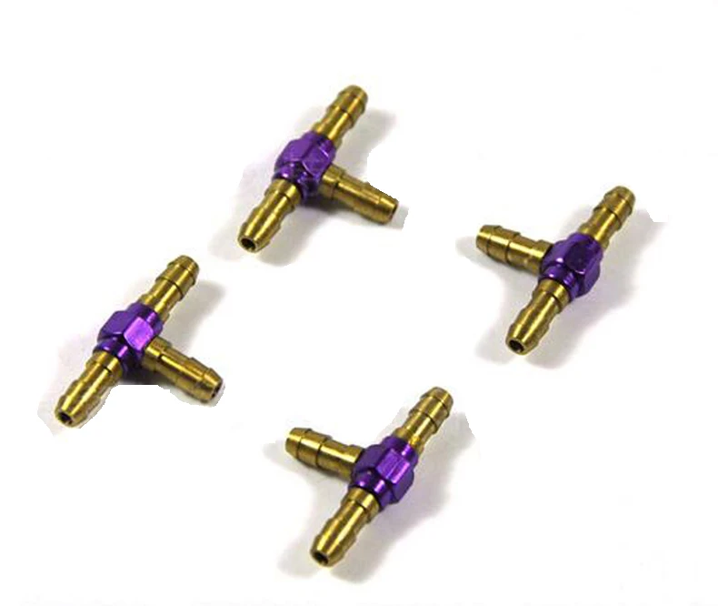 4pcs/lot RC Model Flight Control Fuel Tank Tee Joint/Three Direct Links