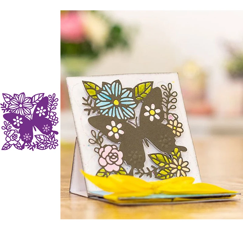 Butterfly Metal Cutting Dies for Scrapbooking New 2019 Embossing Stencils Paper Craft Die Album Cards Making | Дом и сад