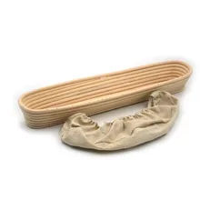1pc lange strip44x9x5cm banneton bortform rattankorb Brot teig-proofing handgefertigt multi lagerung