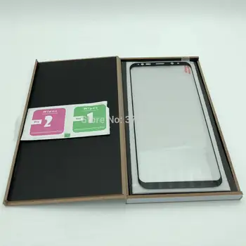

full cover adhesive tempered glass for Samsung S8 plus full coverage adhesive front protective glass for Samsung S8 plus