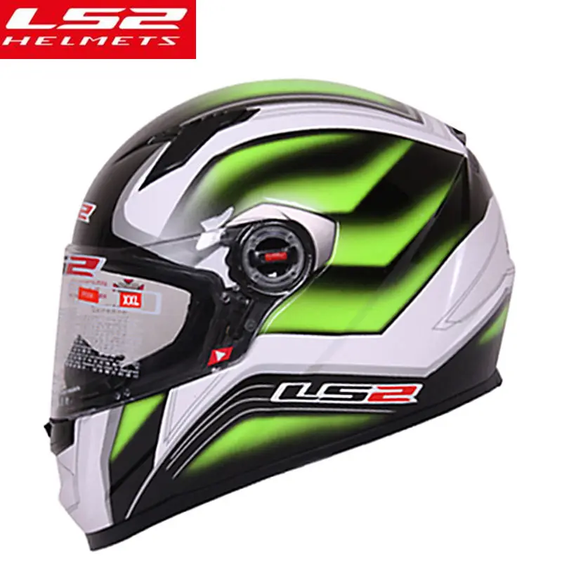 LS2 FF358 Полнолицевой мотоциклетный шлем для мужчин и женщин гоночный шлем с прозрачным козырьком Casco moto Capacetes de moto ciclista - Цвет: 14