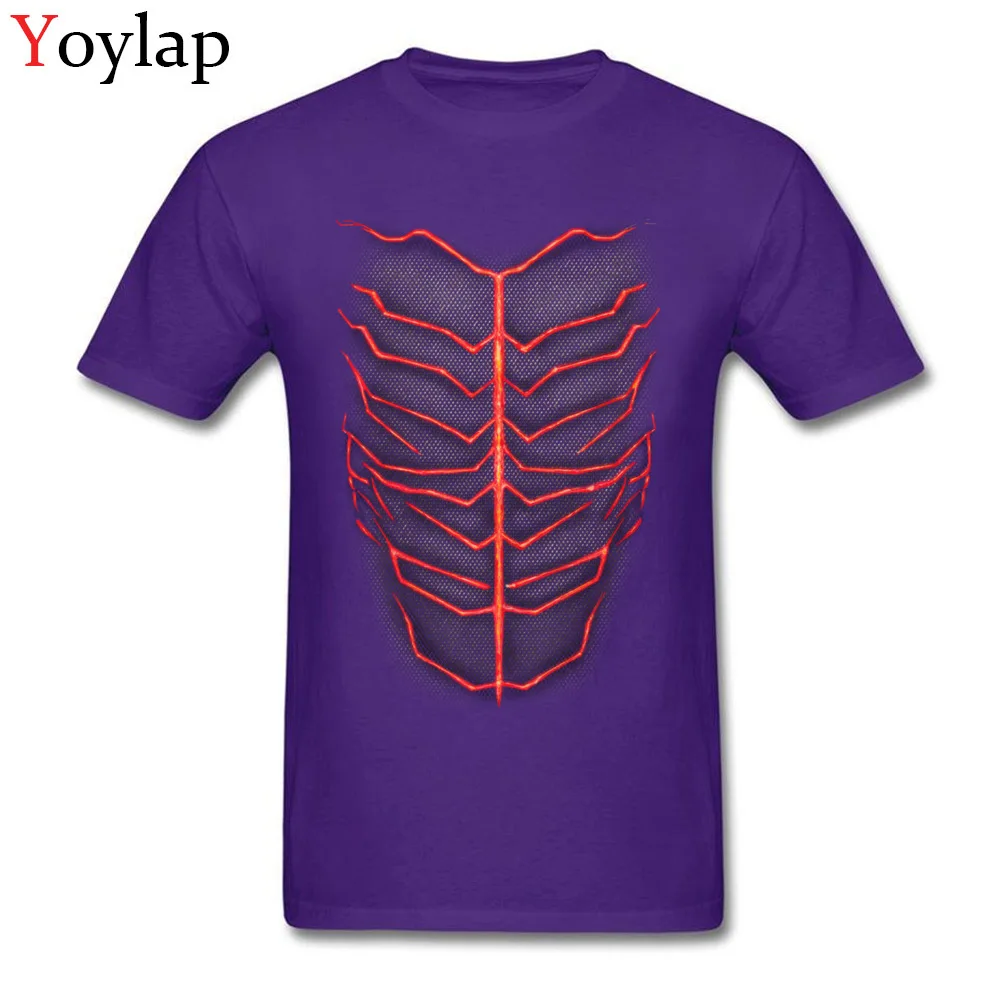 Volcanic Lava Shield O-Neck Mens T-Shirt Summer Fall Design Tops T Shirt Short Sleeve Fashion Cotton Fabric Funny Tee-Shirt purple
