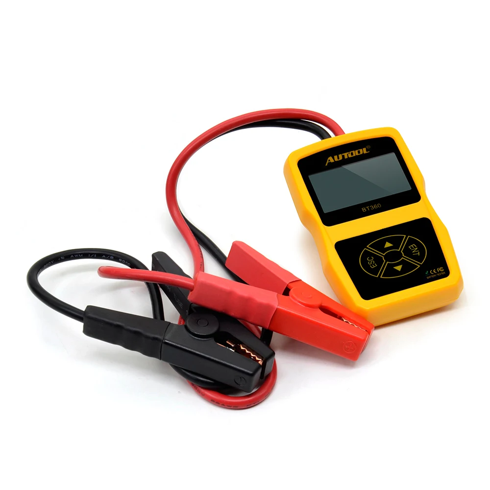 Новый AUTOOL BT360 12 V цифровой автомобильный тестер батареи для затопленного геля BT 360