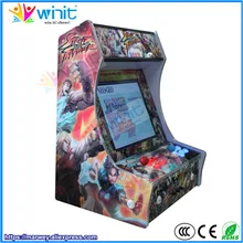 

Retro Bartop Pandora 5 Arcade 1299 in 1 Wooden Cabinet Box 19 Inch LCD Display Monitor Pacman Game Machine for 2 Player Joystick