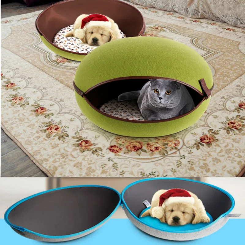 Detachable Egg Type Cat Modern Cartoon Bed Cats House for Indoor