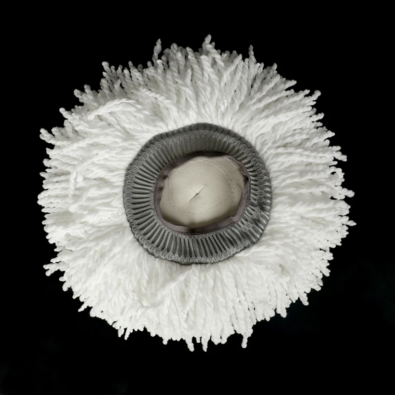 Congis круглый спрей Швабра Ткань Белая микрофибра ткань заменить насадку швабры для домашней уборки