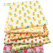 6 шт./лот, саржевая хлопковая ткань, Лоскутная Ткань с героями мультфильмов, ткань ручной работы, для шитья, для детей и малышей