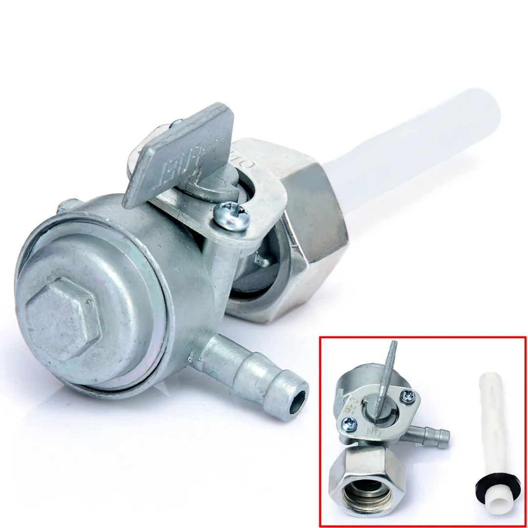 

Mayitr On/Off Fuel Valve Switch Shut Off Valve Tap Gasoline Generator Fuel Tank Switch Generator Engine Oil Tank Replacement