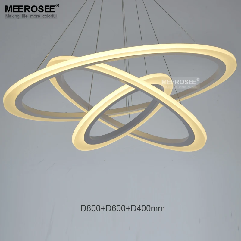

New Arrival Modern LED Pendant Light / Lamp / Lighting Fixture LED Circle White Ring Lusters Lamparas LED MD5057