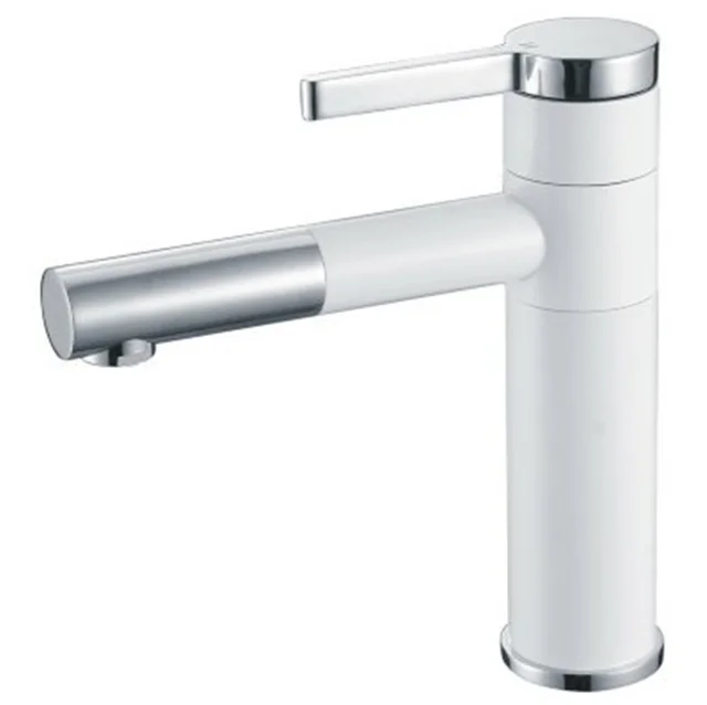 Free Shipping Luxury White Paint Bathroom Faucet Br Chrome Free Shipping Luxury White Paint Bathroom Faucet Br Chrome Sink Taps Mixer Faucets Grifos