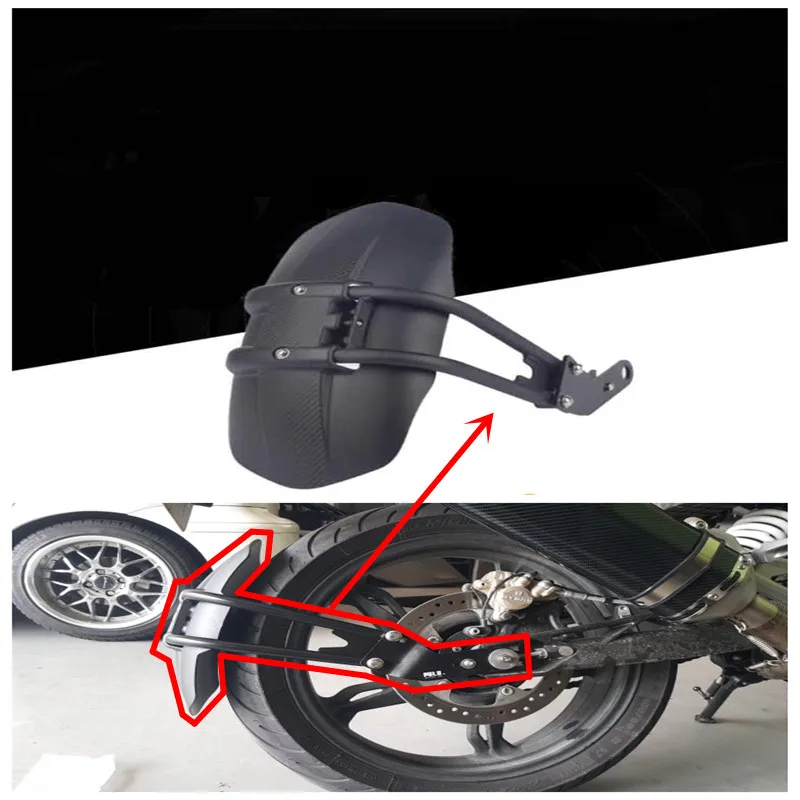 

Hot Sale Motorcycle Black Rear Fender Mount Rear Hugger Mudguard for BMW G310GS G310R 17-18