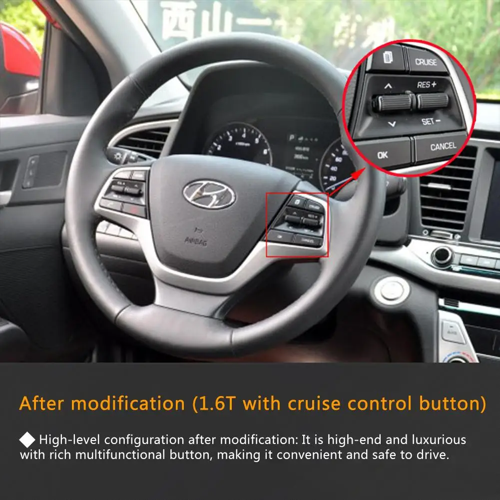 Hyundai Elantra: To cancel cruise control, do one of the following Hyundai Elantra: To cancel cruise control, do one of the following