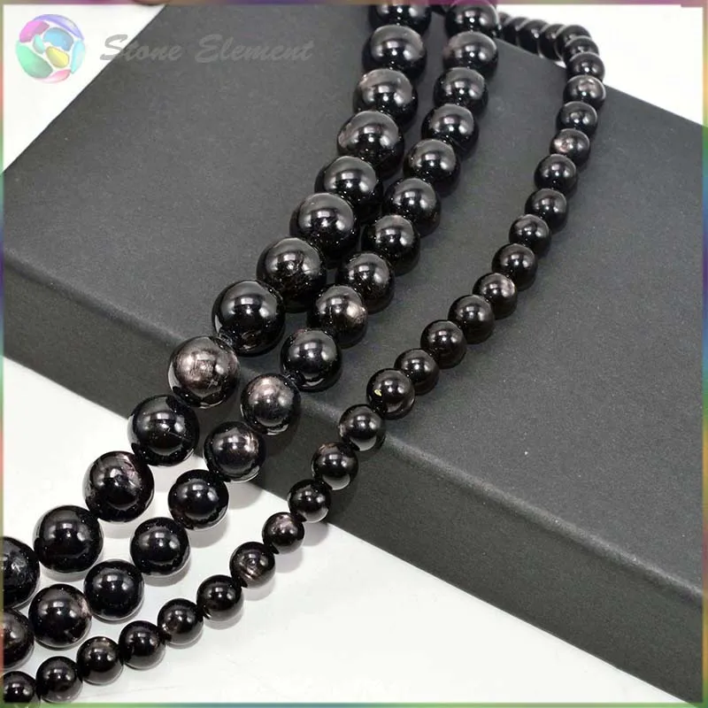 

Natural Semi Precious Stone Hypersten / Hypersthene Loose Round Beads 6mm,8mm,9mm,10mm