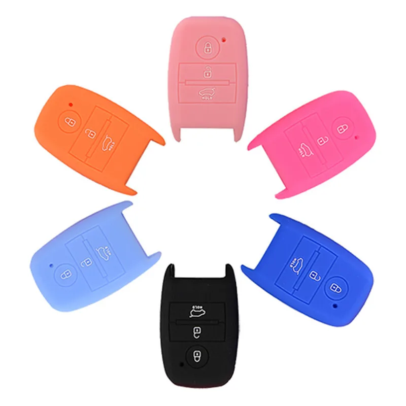 Good quality 3 button silicone car remote key cover case for Hyunda-i | Автомобили и мотоциклы