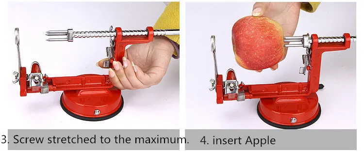 Апгрейд 3 в 1 спиральная Овощечистка для яблок, нож для картофеля, машина для пилинга, резак, слайсер для фруктов, овощей, инструменты, кухонные аксессуары