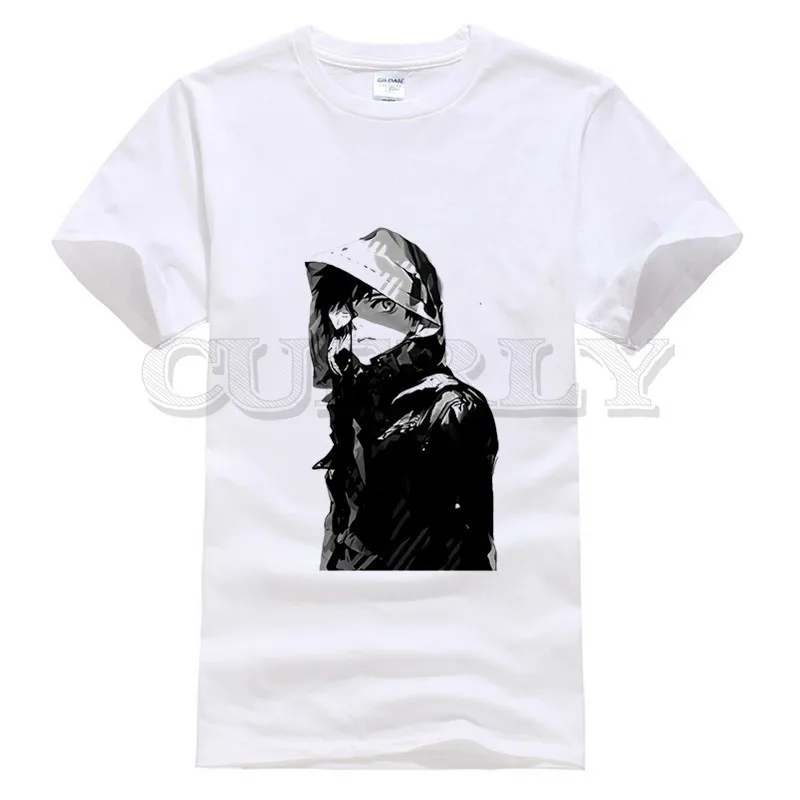 

2019 anime Cotton Tokyo Ghoul Kaneki Ken thrasher t shirts oggai Ken Ken / Sasaki men shirts men tshirts fashions Men's Clothing
