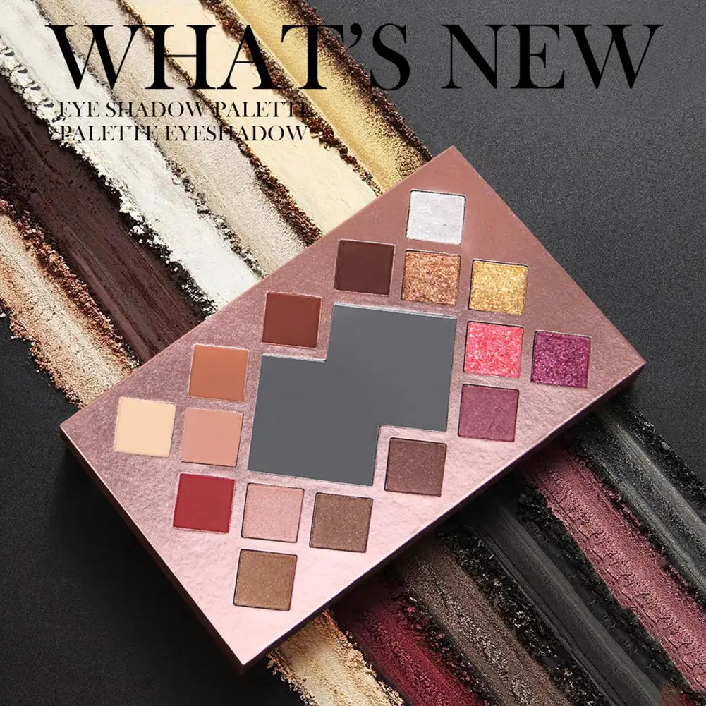 

16 Colors O.TWO.O Portable Eye Shadow Palette Pressed Highlighter Glitter Powder Eyeshadow Pallete Cosmetics Sunset Eyes Makeup