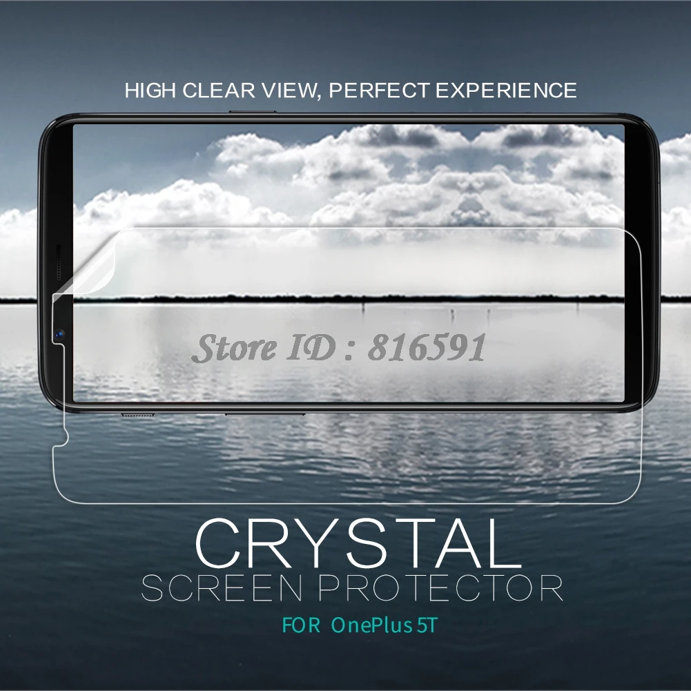 OnePlus 5T Screen Protector Nillkin Clear / Matte Soft Plastic Protective Film for OnePlus 5T One Plus 5T OnePlus 5T Screen Protector Nillkin Clear / Matte Soft Plastic Protective Film for OnePlus 5T One Plus 5T