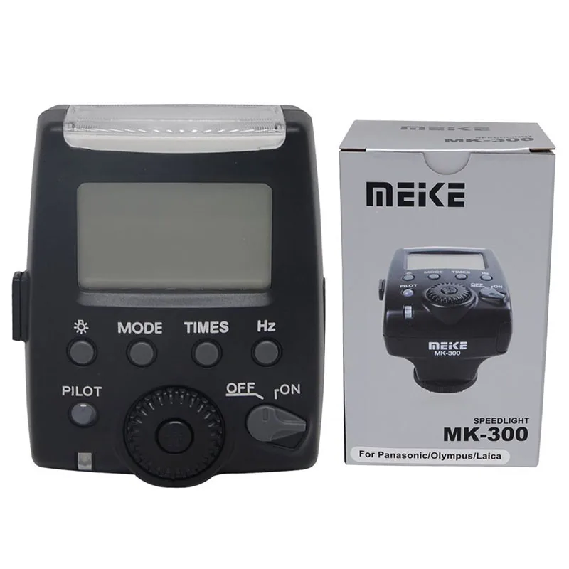 Foleto MK300 MK-300 TTL Flash Speedlite Mini Meike For Panasonic Olympus Leica w USB Interface GH4 EM5 EM10 EM1 SLR | Электроника
