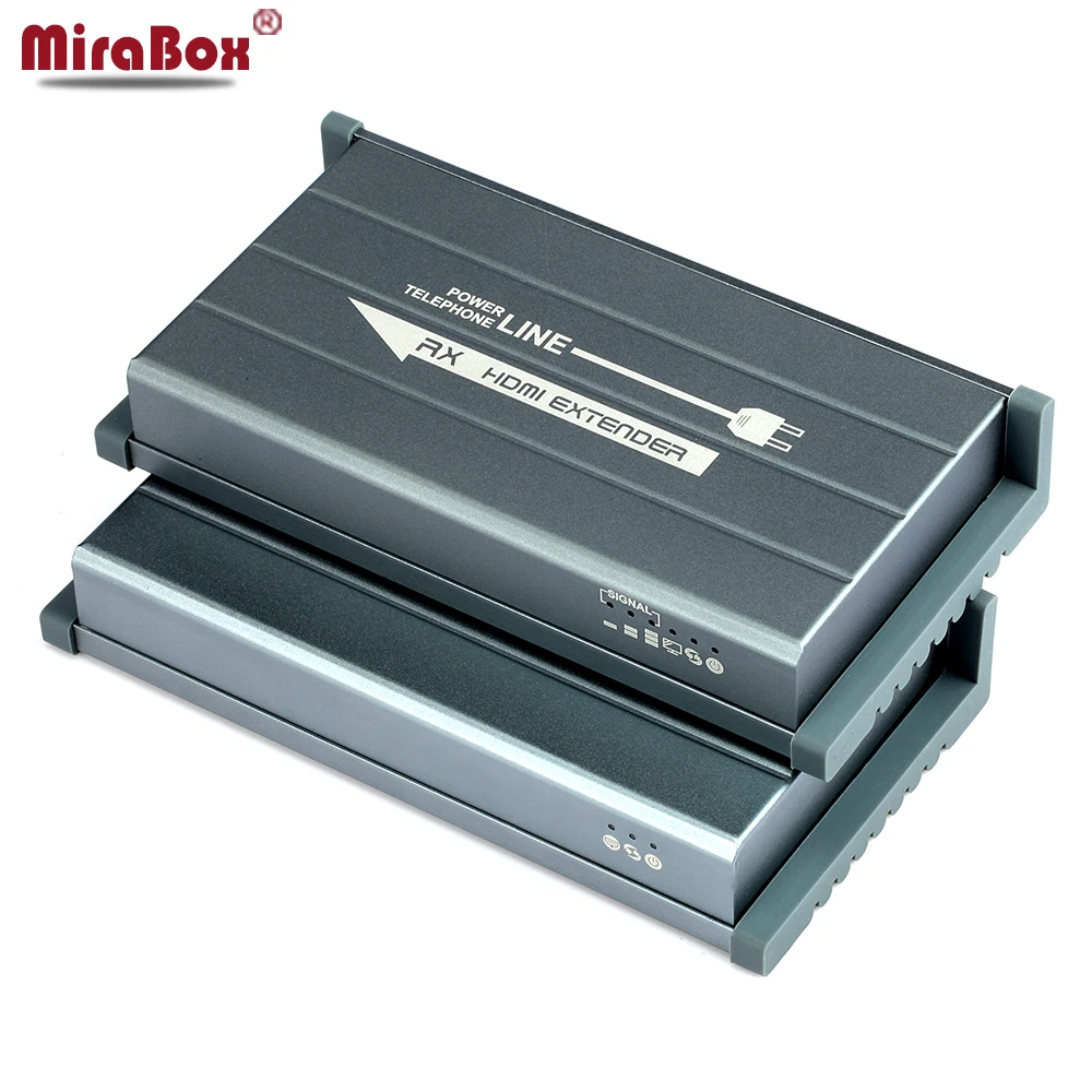 Mirabox Wireless HDMI Extender Over Power line or Telephone line 300m